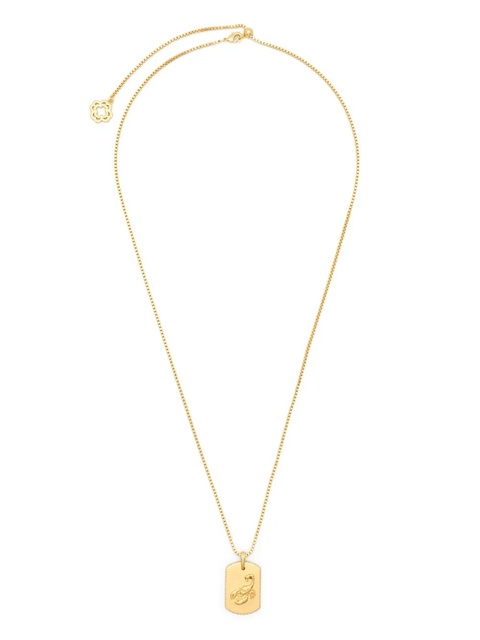 Maje scorpio-motif box-chain necklace - Gold - zdjęcie produktu nr 1