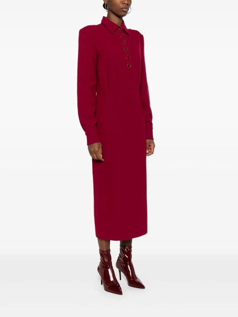 Rowen Rose wool maxi dress - Red - zdjęcie produktu nr 2
