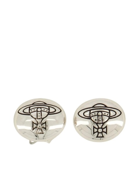 Vivienne Westwood Orb-embellished earrings - Silver - zdjęcie produktu nr 1
