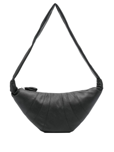 LEMAIRE Croissant zip shoulder bag - Black - zdjęcie produktu nr 1