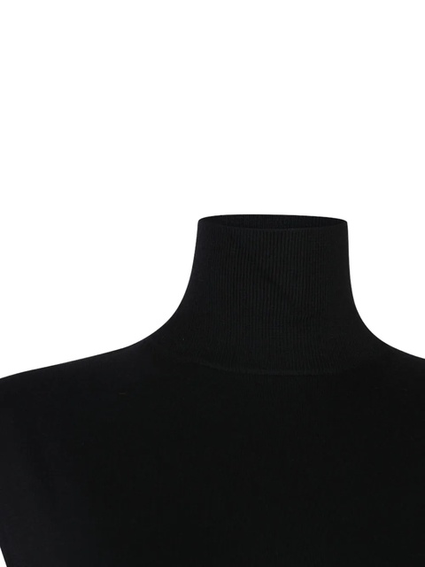 TOTEME sleeveless turtleneck top - Black - zdjęcie produktu nr 2