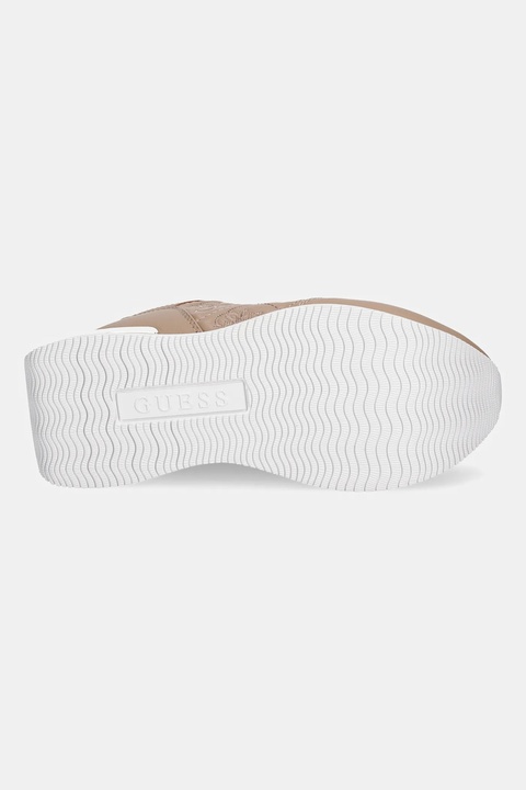 Guess sneakersy CAMRIO9 damskie kolor beżowy FLTCM9 FAL12 - zdjęcie produktu nr 2
