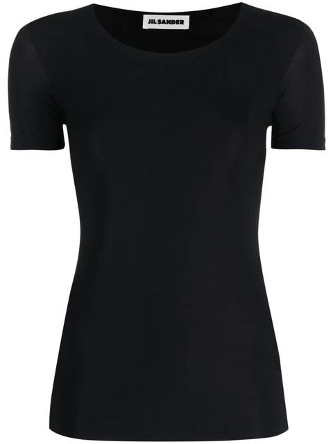 Jil Sander crew neck T-shirt - Black - zdjęcie produktu nr 1