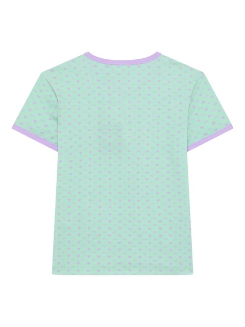 GCDS Polly Pocket heart-print T-shirt - Green - zdjęcie produktu nr 2