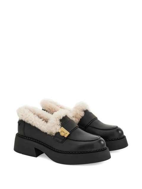 Ferragamo Hug-buckle loafers - Black - zdjęcie produktu nr 2