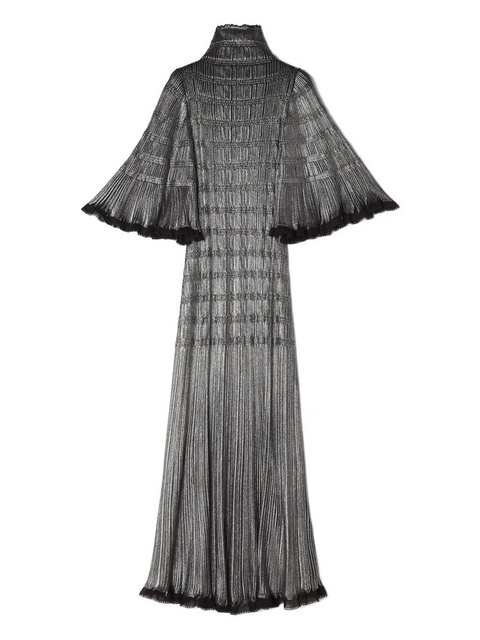 Lanvin high-neck maxi dress - Black - zdjęcie produktu nr 1