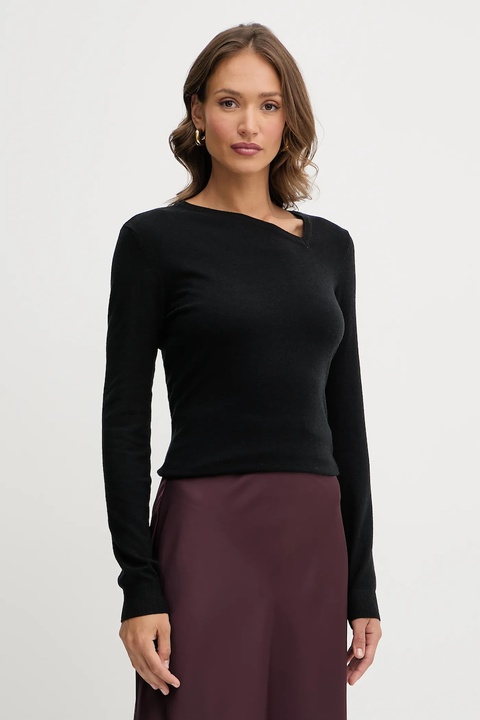 Silvian Heach sweter SELMANE damski kolor czarny GPA25557TS - zdjęcie produktu nr 1