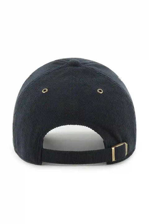 47 brand czapka z daszkiem sztruksowa MLB New York Yankees kolor czarny B-TCDCU17IWS-BK - zdjęcie produktu nr 2