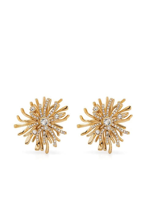 Lanvin flower-detailed earrings - Gold - zdjęcie produktu nr 1