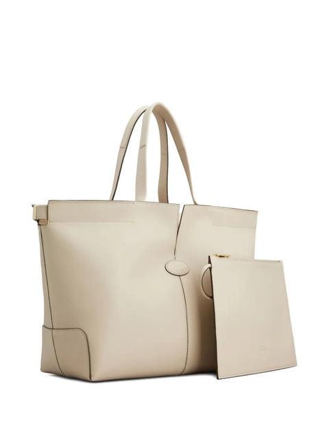 Tod's leather tote bag - Neutrals - zdjęcie produktu nr 2