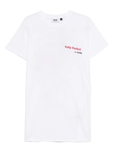 GCDS cotton dress - White - zdjęcie produktu nr 1