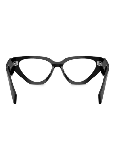 Prada Eyewear geometric-frame glasses - Black - zdjęcie produktu nr 1