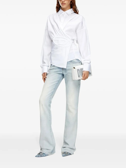 Diesel Oval D-appliqué shirt - White - zdjęcie produktu nr 2