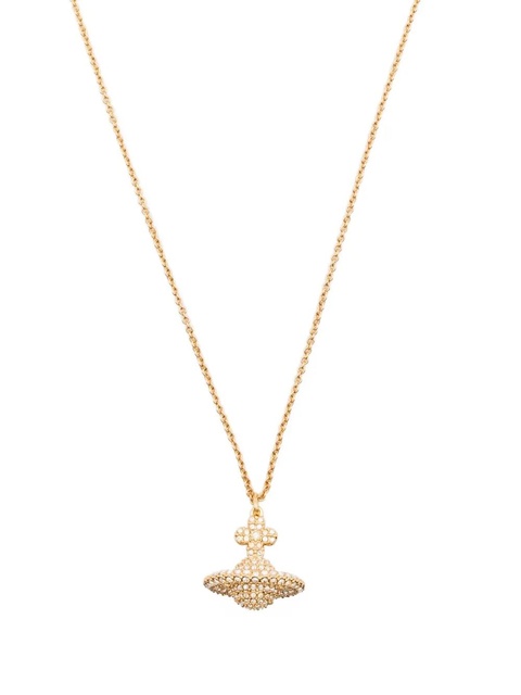 Vivienne Westwood pendant orb crystal necklace - Gold - zdjęcie produktu nr 2
