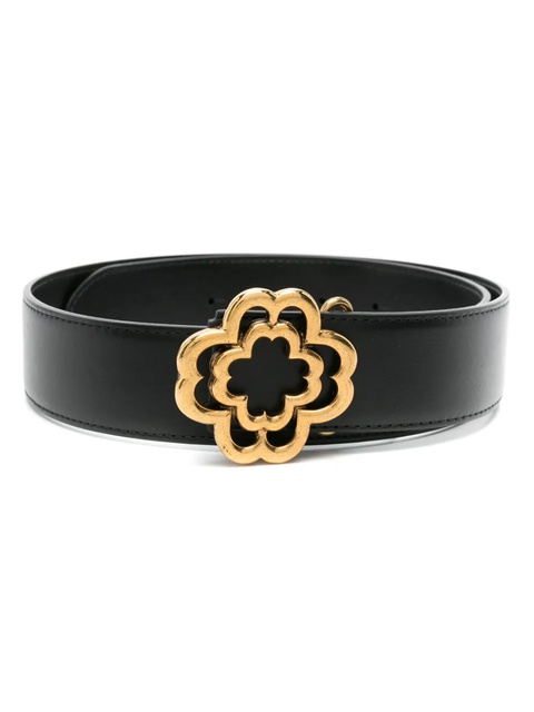 Maje Clover leather belt - Black - zdjęcie produktu nr 1