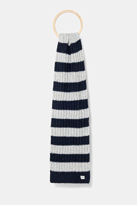 Pepe Jeans szalik damski kolor granatowy wzorzysty PL0600003 - zdjęcie produktu nr 1