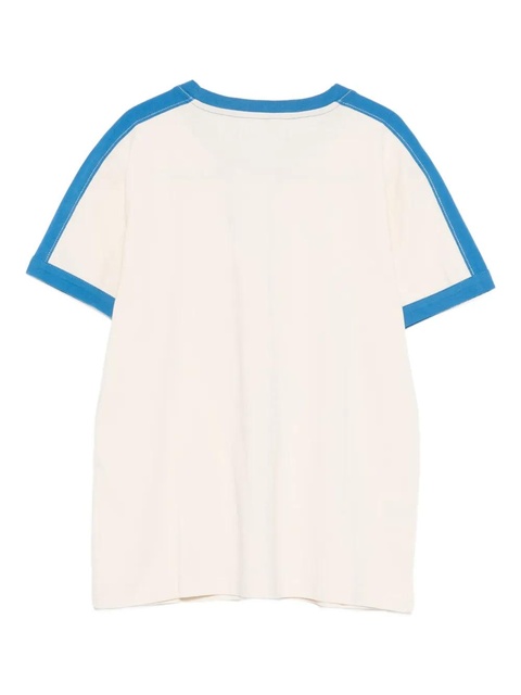 Gimaguas contrast trim T-shirt - White - zdjęcie produktu nr 2