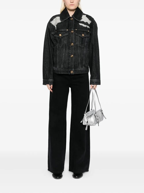 Versace cotton denim jacket - Black - zdjęcie produktu nr 2
