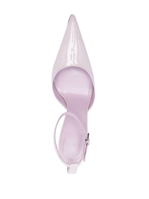 BY FAR Eliza 75mm pointed-toe pumps - Purple - zdjęcie produktu nr 2