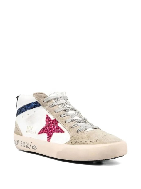Golden Goose Mid Star "Glitter Star" sneakers - Neutrals - zdjęcie produktu nr 2