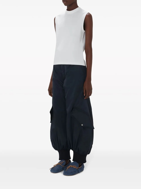 JW Anderson logo-embroidered tank top - White - zdjęcie produktu nr 1