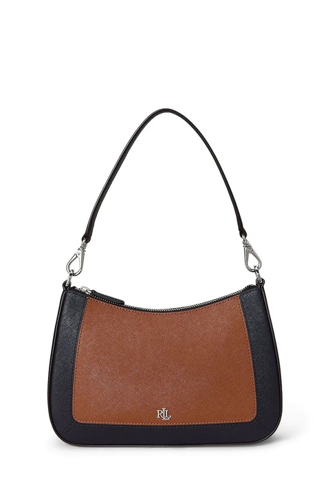 Lauren Ralph Lauren torebka skórzana kolor brązowy 431934891 - zdjęcie produktu nr 1