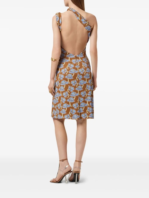 Versace Poppies midi dress - Brown - zdjęcie produktu nr 2