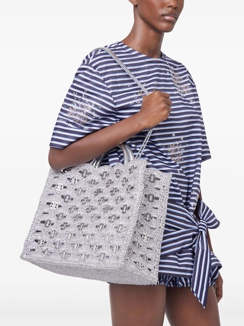 Rabanne 1969 tote bag - Grey - zdjęcie produktu nr 2