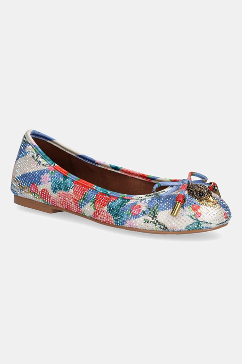 Kurt Geiger London baleriny Eagle Ballerina kolor multicolor 9790619609 - zdjęcie produktu nr 1