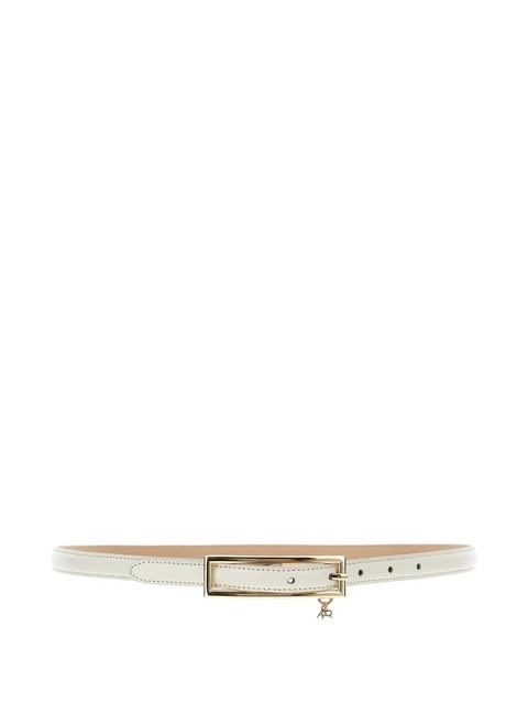 Alessandra Rich leather belt - White - zdjęcie produktu nr 1