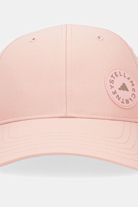 adidas by Stella McCartney czapka z daszkiem kolor pomarańczowy JZ5520 - zdjęcie produktu nr 2