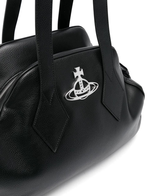 Vivienne Westwood large Yasmine tote bag - Black - zdjęcie produktu nr 2