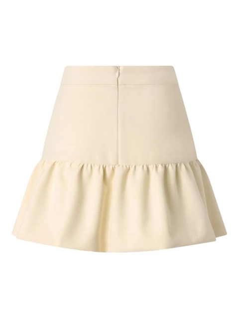 PINKO ruffled mini skirt - White - zdjęcie produktu nr 2
