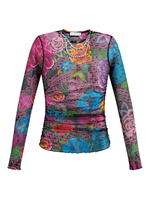 AREA floral-print top - Pink - zdjęcie produktu nr 1