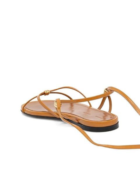 Proenza Schouler leather sandals - Brown - zdjęcie produktu nr 2
