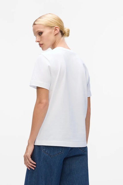 Karl Lagerfeld t-shirt bawełniany damski kolor biały A4W17052 - zdjęcie produktu nr 2