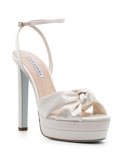 Aquazzura 130mm Cupid Plateau sandals - White - zdjęcie produktu nr 2