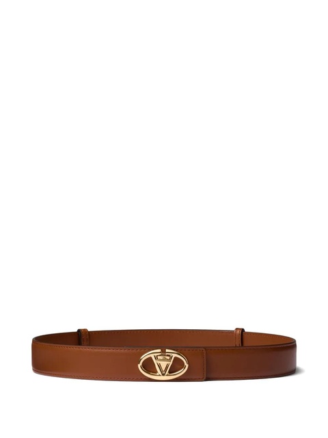 Valentino Garavani 30mm VLogo The Bold Edition belt - Brown - zdjęcie produktu nr 1