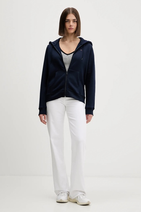 Tommy Jeans t-shirt damski kolor czarny DW0DW17385 - zdjęcie produktu nr 1