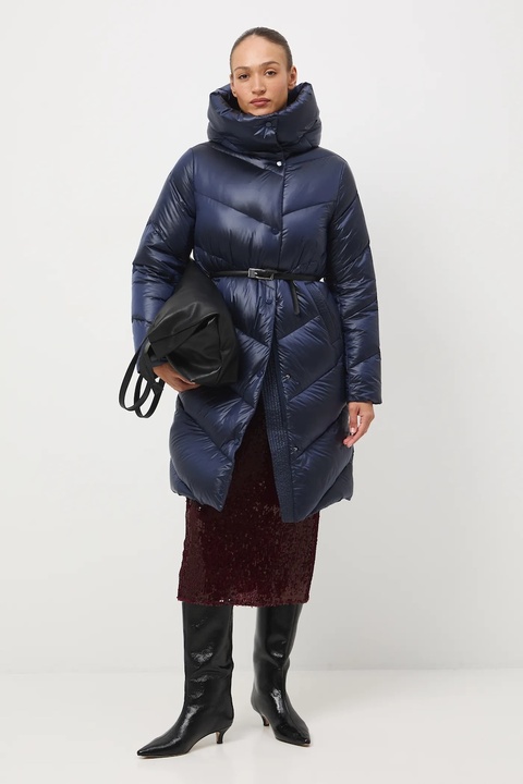 Medicine płaszcz puchowy kolor turkusowy - zdjęcie produktu nr 2