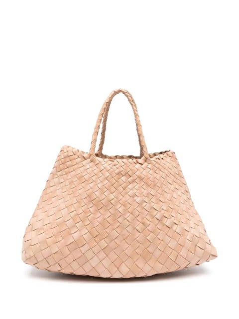 DRAGON DIFFUSION small Santa Croce tote bag - Neutrals - zdjęcie produktu nr 1