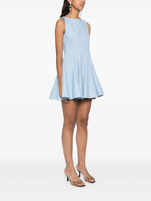 Maje peplum-hem mini dress - Blue - zdjęcie produktu nr 2