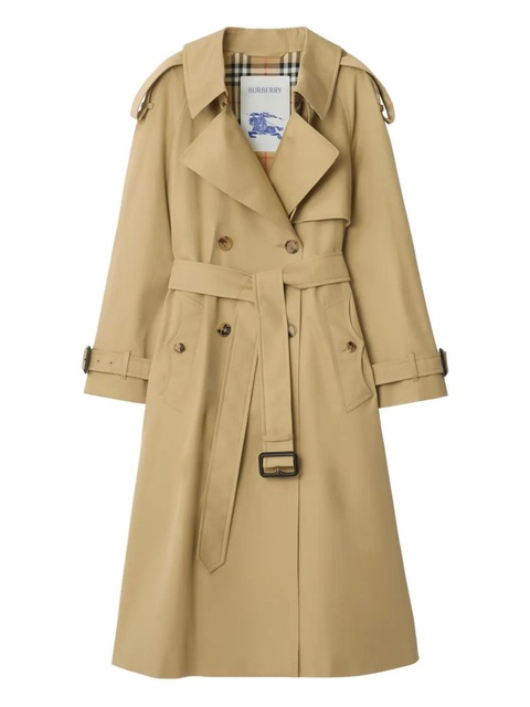 Burberry Fitzrovia double-breasted belted trench coat - Neutrals - zdjęcie produktu nr 1