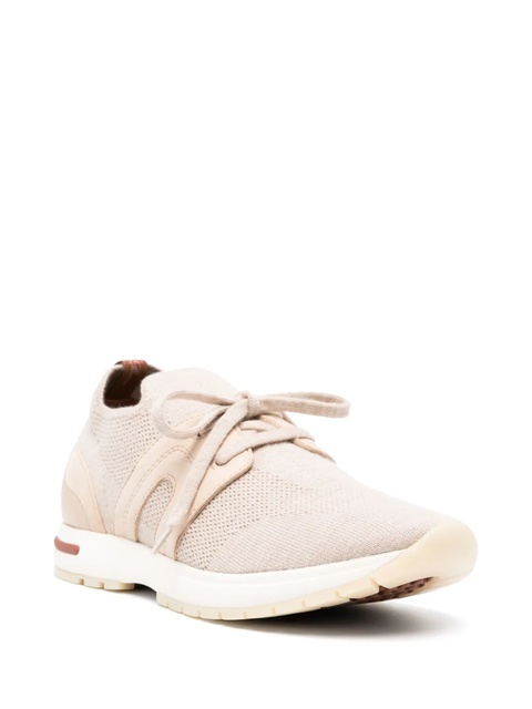 Loro Piana lace-up sock-ankle sneakers - Neutrals - zdjęcie produktu nr 1