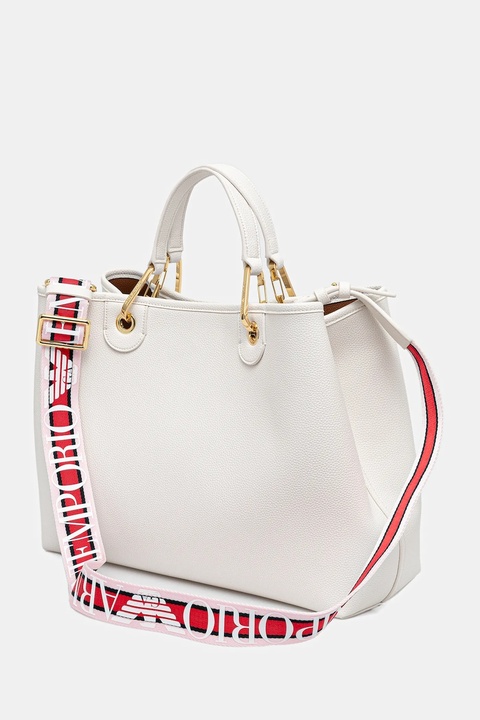 Emporio Armani torebka kolor biały EW000360 AF12103 - zdjęcie produktu nr 2