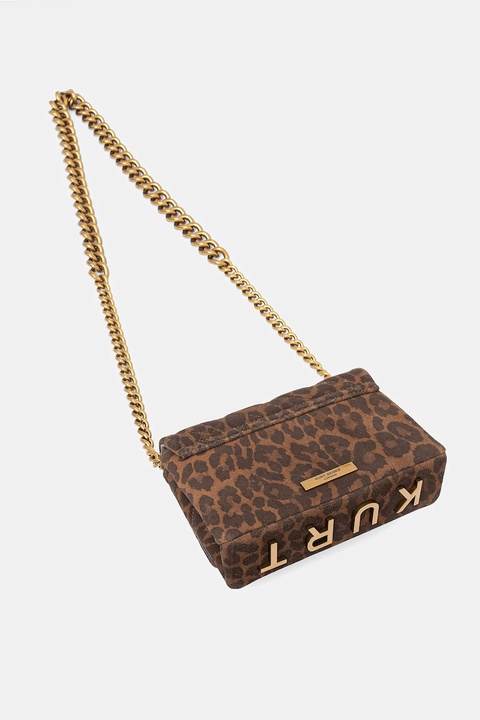Kurt Geiger London torebka zamszowa MINI KENSINGTON kolor brązowy 9594535289 - zdjęcie produktu nr 2