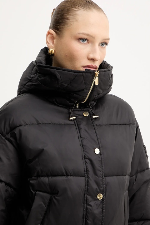 Pinko kurtka kolor brązowy zimowa oversize 105656 A2TF - zdjęcie produktu nr 2