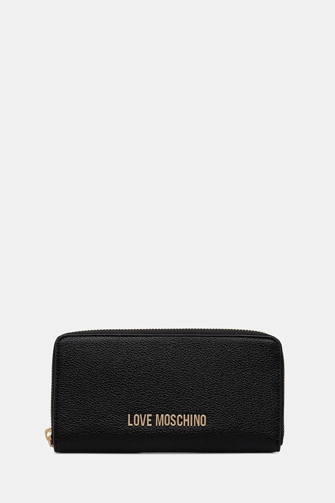 Love Moschino portfel damski kolor czarny JC5700PP1NLD0000 - zdjęcie produktu nr 1