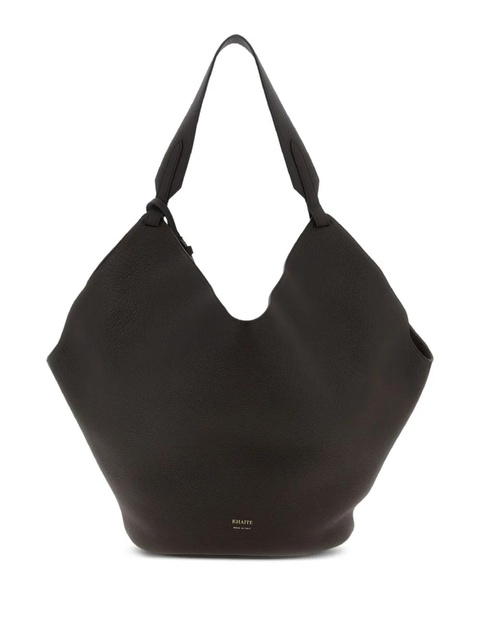 KHAITE Lotus medium tote bag - Brown - zdjęcie produktu nr 1