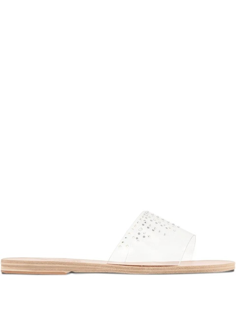 Ancient Greek Sandals Tessa embellished sandals - White - zdjęcie produktu nr 1